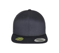 Flexfit Unisex-Adult Organic Cotton Snapback Baseball Cap, darknavy, one Size
