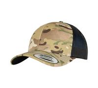 Flexfit Unisex Adult Retro Camo Trucker Cap BC7072