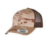 Flexfit Unisex Adult Retro Camo Trucker Cap BC7072