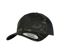 Flexfit Unisex Adult Retro Camo Trucker Cap BC7072
