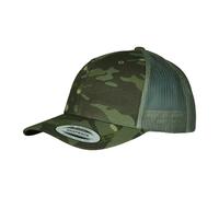 Flexfit Unisex Adult Retro Camo Trucker Cap BC7072