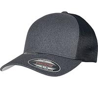 Flexfit Unisex Flexfit UnipanelÂ™ Baseball Cap, Darkgrey/Black, L-XL UK