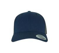 Flexfit Unisex Baseball Cap, Navy/greyishbrown, One Size