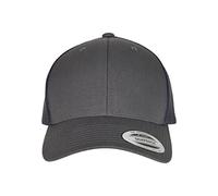 Flexfit Unisex Cap Retro Trucker 2-Tone Two-Tone Unisex Trucker Cap, Charcoal/Navy, One Size