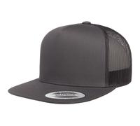 Flexfit Men's Classic Trucker Cap in Charcoal Flexfit Charcoal One Size