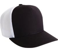 Flexfit Unisex Classic Trucker Cap, Women and Men Cap, One Size, Black/White, One Size