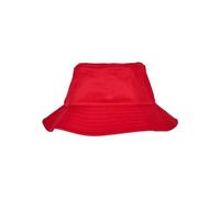 Flexfit Cotton Twill Bucket Hat Kids, red, One Size