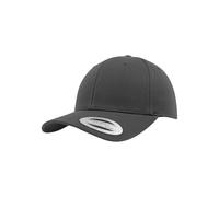 Curved Classic Snapback Cap Flexfit Charcoal One Size