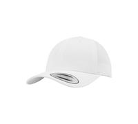Curved Classic Snapback Cap Flexfit White One Size