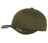 Flexfit Baseball Cap, Spandex, Olive, L/XL (up to 24.40")