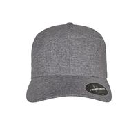 Flexfit Unisex Flexfit Delta Carbon Baseball Cap, melange charcoal, L-XL UK