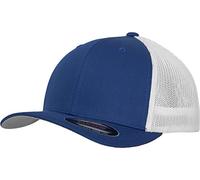 Flexfit Unisex Flexfit Mesh Trucker 2-tone Roy/Wht S/M Hat, Multicoloured (Bleu Roi/Blanc), S-M UK