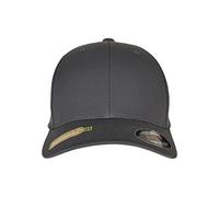 Flexfit Unisex Flexfit Recycled Polyester Baseball Cap, Light charcoal, L-XL UK