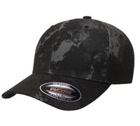 Flexfit Unisex Flexfit Veil Camo Cap Hat, Poseidon, S-M UK