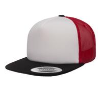 Flexfit Men's Foam Trucker Cap in True Black Flexfit True Black One Size