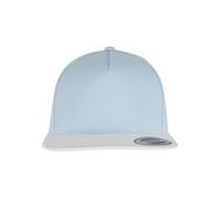 Flexfit Unisex Hat, Light Blue/White, One Size