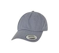 Flexfit Low Profile Cotton Twill Baseball Cap, Heathergrey, One Size