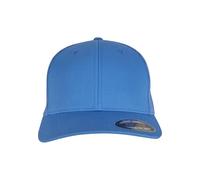 Flexfit Unisex Mesh Trucker Baseball Cap with Curved Peak for Men and Women, One Size, Blue, One Size