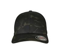 Flexfit Unisex Multicam Trucker Mesh Cap Baseball Cap, Multicam Black, L/XL