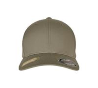 Flexfit Unisex Recycled Polyester Baseball Cap, Brown, S-M UK