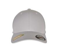 Flexfit Unisex Recycled Polyester Baseball Cap, Silver, S/M