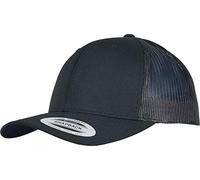 Flexfit Yupoong Recycled Polyester Trucker Cap with Mesh and Snapback