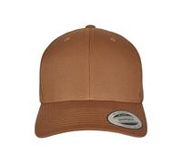 Flexfit Unisex Retro Trucker Cap, Classic Trucker Cap with Mesh Back, One Size, Caramel, One Size