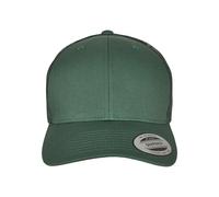 Flexfit Unisex Retro Trucker Colored Front Cap Women Men Cap Available in 7 Colours One Size, Evergreen, One Size