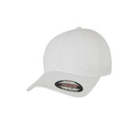 Flexfit Wooly Combed Waterrepellent Baseball Cap, White, L/XL