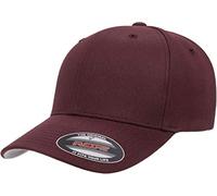 Flexfit Unisex's Wool Blend Hat Cap, Maroon, S/M