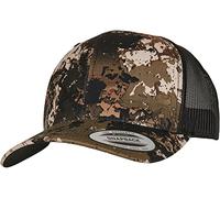 Flexfit Veil Camo Retro Trucker Cap Baseball, Wideland, One Size