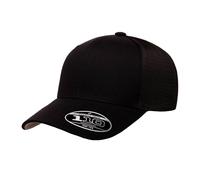 Flexfit Women's 110 Mesh Trucker Cap in Black Flexfit Black One Size