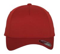 Flexfit Women's 5 Panel Baseball Cap in Red | Size: Large/XL Flexfit Red L/XL