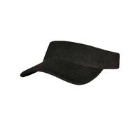 Flexfit Women's Bast Visor Cap in Black Flexfit Black One Size