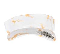 Flexfit Women's Batik Dye Curved Peak Visor Cap in Orange Flexfit Orange One Size