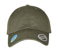 Flexfit Women's Classic Wash Baseball Cap in Olive Flexfit Olive One Size