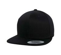 Flexfit Women's Cotton Snapback Baseball Cap in Black Flexfit Black One Size