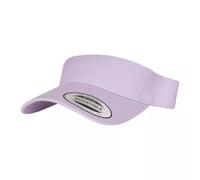 Flexfit Women's Curved Peak Visor Cap in Lilac Flexfit Lilac One Size