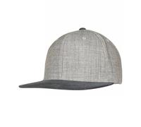 Flexfit Women's Melange Velour Snapback Baseball Cap in Grey Flexfit Grey One Size