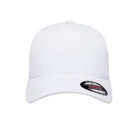 Flexfit Women's Mesh Tactel Baseball Cap in White | Size: Large/XL Flexfit White L/XL