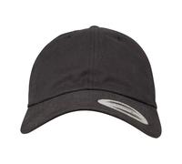 Flexfit Women's Peached Cotton Twill Baseball Cap in Black Flexfit Black One Size