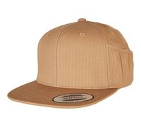 Flexfit Women's Pencil Holder Snapback Cap in Brown Flexfit Brown One Size