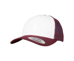 Flexfit Women's Retro Trucker Cap in Maroon Flexfit Maroon One Size
