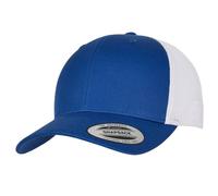 Flexfit Women's Retro Two Tone Trucker Cap in Mid Blue Flexfit Mid Blue One Size
