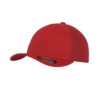 Flexfit Women's Tactel Mesh Baseball Cap in Red | Size: S/M Flexfit Red S/M