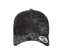 Flexfit Women's YP Classics Kryptek Trucker Cap in Black Flexfit Black One Size