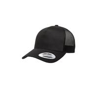 Flexfit Women's YP Classics Retro 5 Panel Trucker Cap in Black Flexfit Black One Size