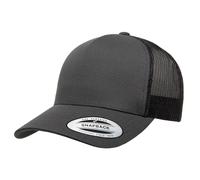 Flexfit Women's YP Classics Retro 5 Panel Trucker Cap in Charcoal Flexfit Charcoal One Size