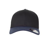Flexfit Wooly Combed 2-Tone Cap, Blk/NVY, L/XL