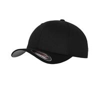 Flexfit Wooly Combed Baseball Cap Hat with Curved Peak [Unisex Kids to Adults]